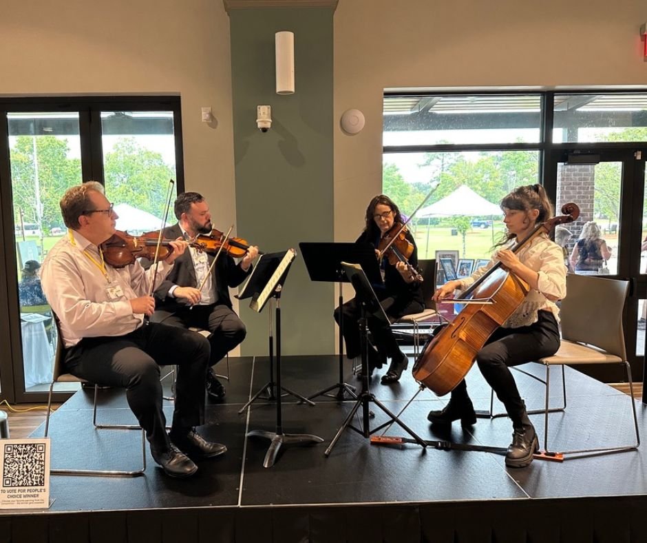 CSO quartet performing