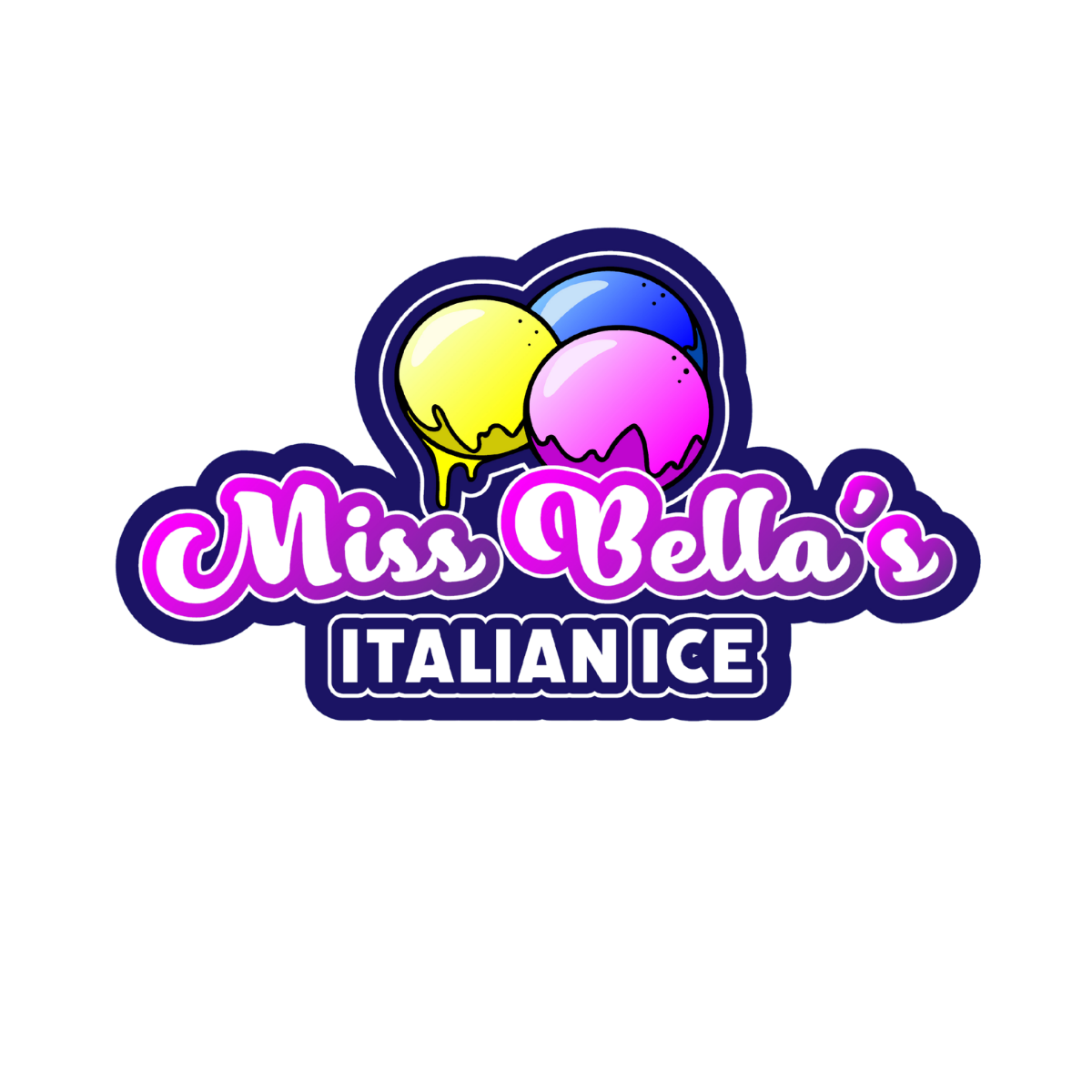 Miss Bella's Italian Ice logo